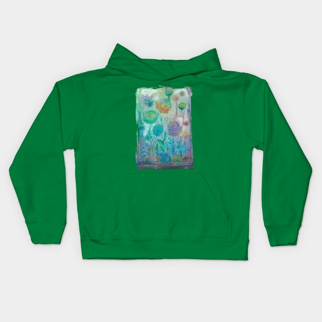 garden view Kids Hoodie by augenWerk